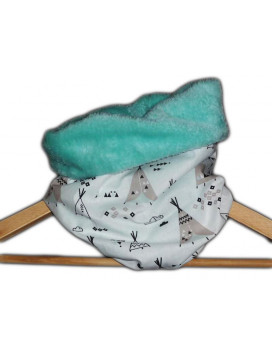 Snood / tour de cou enfant TIPI INDIEN