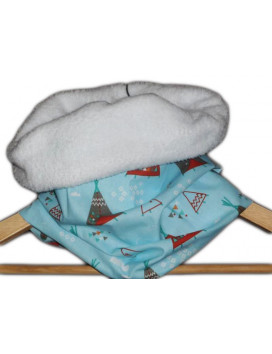 Snood / tour de cou enfant TIPI INDIEN