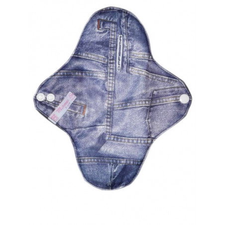 Serviette hygiénique lavableDENIM (Médium)