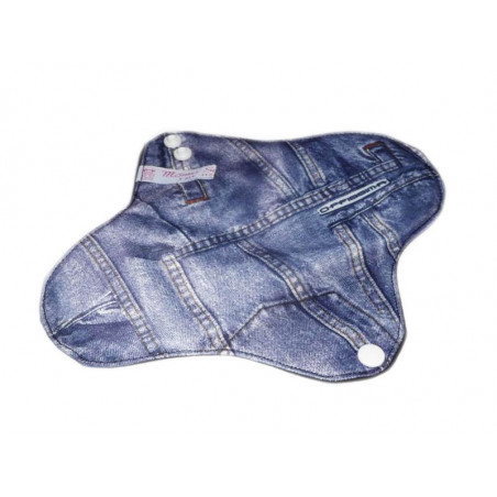 Serviette hygiénique lavableDENIM (Médium)