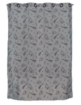 Children's curtain JUSTIN BIEBER GRAFFITI
