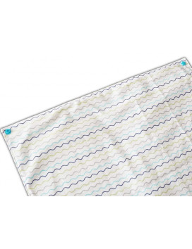 XXL canteen towel with pressure WAVES