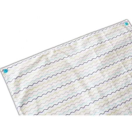 XXL canteen towel with pressure WAVES