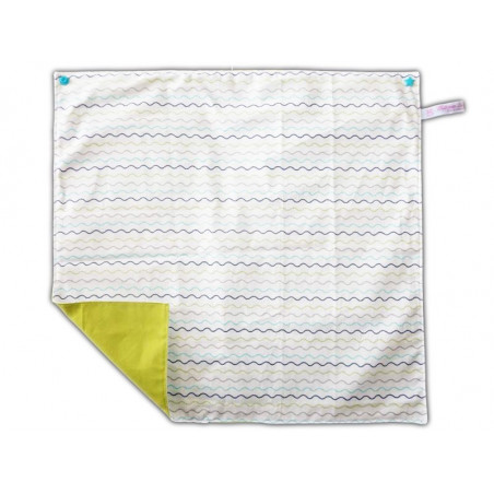 XXL canteen towel with pressure WAVES