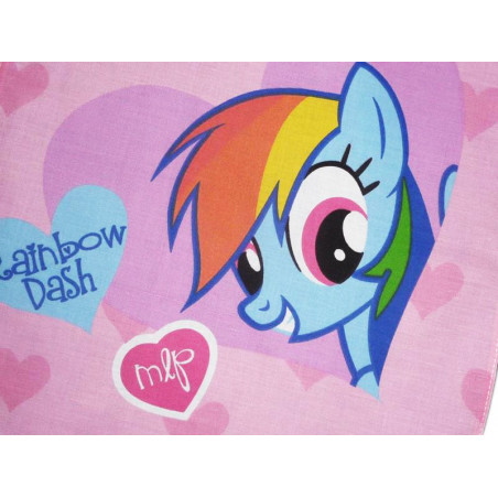 Toalla de cantina MI PEQUEÑO PONY (Rainbow Dash)
