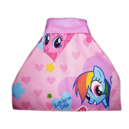 Serviette de cantine XXL à pression MON PETIT PONEY