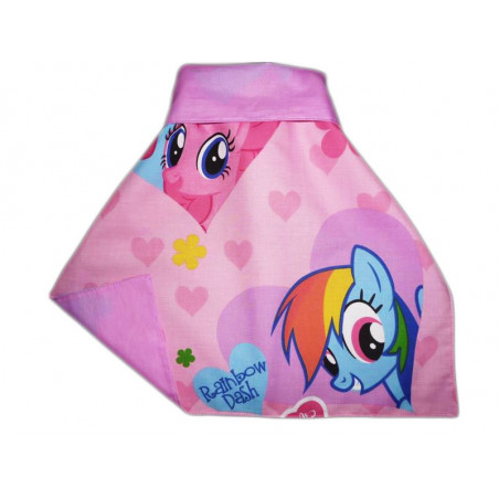 Serviette de cantine XXL à pression MON PETIT PONEY