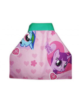 Serviette de cantine XXL à pression MON PETIT PONEY