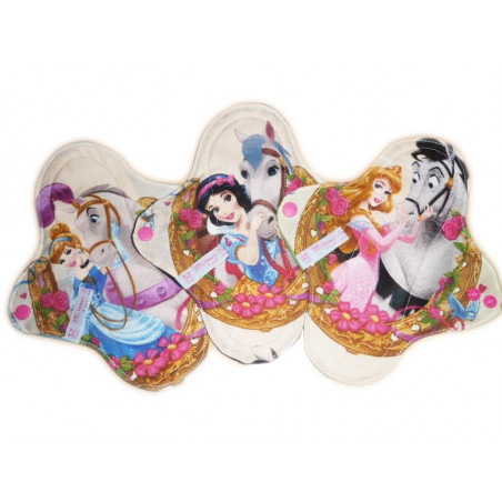 Protège-slip lavable PRINCESSES (22 cm)