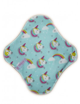 Set 4 UNICORN washable sanitary napkins (M)