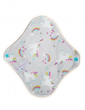 Set 4 UNICORN washable sanitary napkins (M)