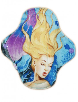 MERMAID OF THE SEA washable panty liner (17 cm)