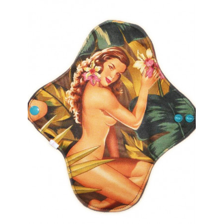 Serviette hygiénique lavable PIN-UP (M)