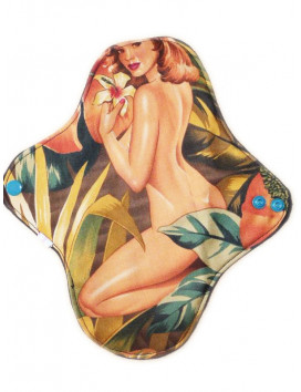 Serviette hygiénique lavable PIN-UP (M)