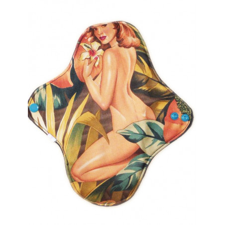 Serviette hygiénique lavable PIN-UP (M)