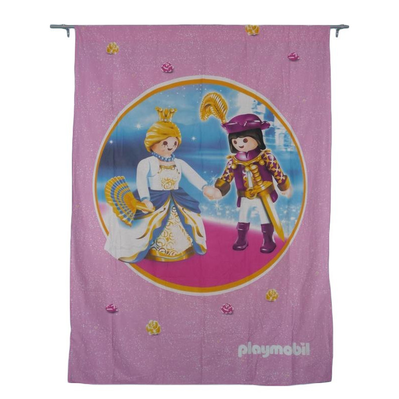 Rosa Vorhang PRINZESSIN PLAYMOBIL 130 X 190 Cm