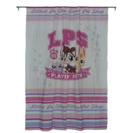 White curtain LITTLEST PET SHOP