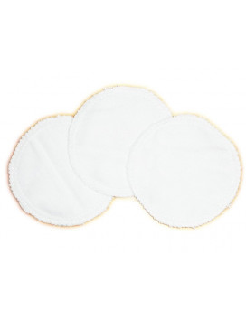 3 Organic Washable Cleansing Discs WAVES