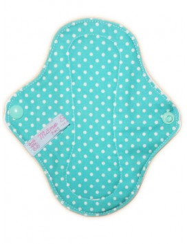 Protège-slip lavable PETITS POIS (17 cm)