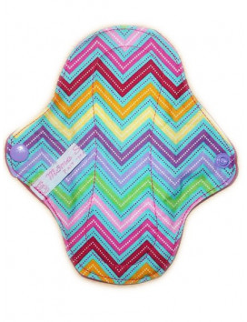 ZIG ZAG washable panty liner (17 cm)