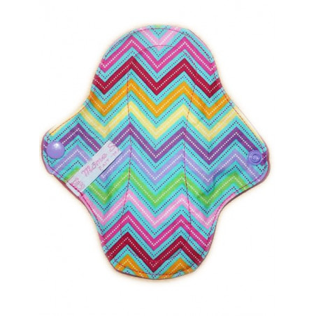 ZIG ZAG washable panty liner (17 cm)