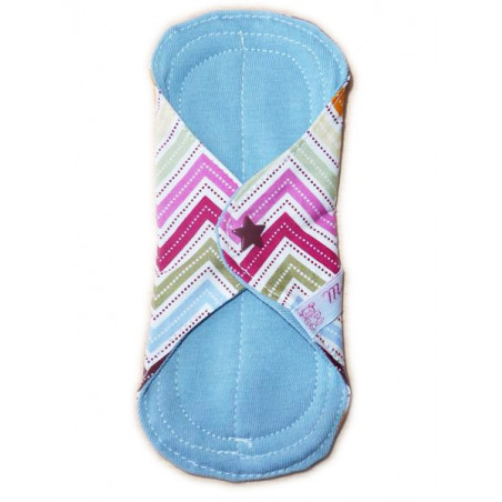 ZIG ZAG washable panty liner (17 cm)