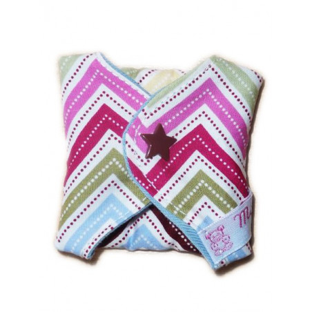 ZIG ZAG washable panty liner (17 cm)