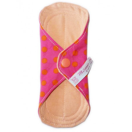 Pequeños puntos forro panty lavable (17 cm)