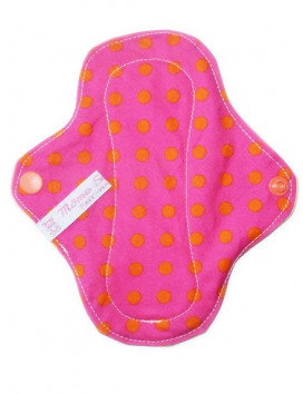 Pequeños puntos forro panty lavable (17 cm)