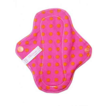 Protège-slip lavable PETITS POIS (17 cm)